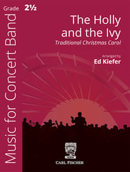 The Holly and the Ivy Concert Band sheet music cover Thumbnail